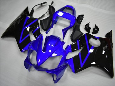 2001-2003 Honda CBR600 F4i Motorcycle Fairing - Blue Glossy Black Canada for Sale