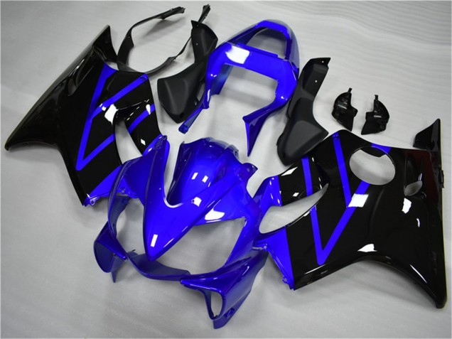 2001-2003 Honda CBR600 F4i Motorcycle Fairing - Blue Glossy Black Canada for Sale