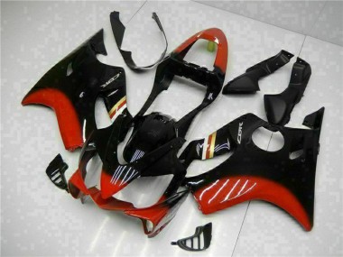 2001-2003 Honda CBR600 F4i Motorcycle Fairing Kits - Red Glossy Black Canada for Sale
