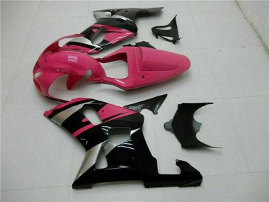 2001-2003 Suzuki GSXR 600/750 Motorcycle Fairings - Pink Silver Glossy Black Canada for Sale
