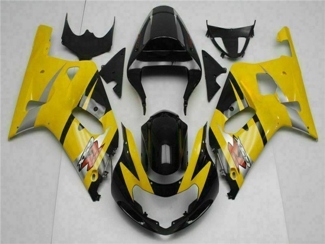 2001-2003 Suzuki GSXR 600/750 Motorcycle Fairings - Yellow Black Canada for Sale