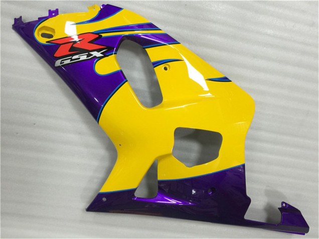 2001-2003 Suzuki GSXR 600/750 Motorcycle Fairings - Yellow Purple Canada for Sale