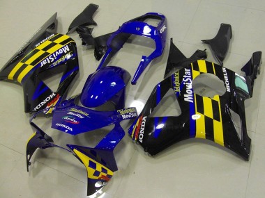 2002-2003 Honda CBR900RR 954 Motorcycle Fairings - Blue MoviStar Canada for Sale