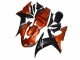 2002-2003 Yamaha YZF R1 Motorcycle Fairings - Orange Matte Black Canada for Sale