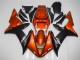 2002-2003 Yamaha YZF R1 Motorcycle Fairings - Orange Matte Black Canada for Sale