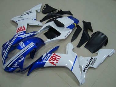 2002-2003 Yamaha YZF R1 Motorcycle Fairings - White Blue Red Fiat Canada for Sale