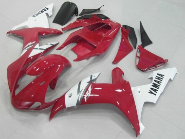 2002-2003 Yamaha YZF R1 Motorcycle Fairings - White Red Canada for Sale
