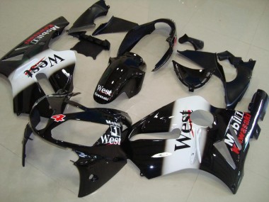 2002-2006 Kawasaki ZX12R Motorcycle Fairings - Glossy Black White West Red Canada for Sale