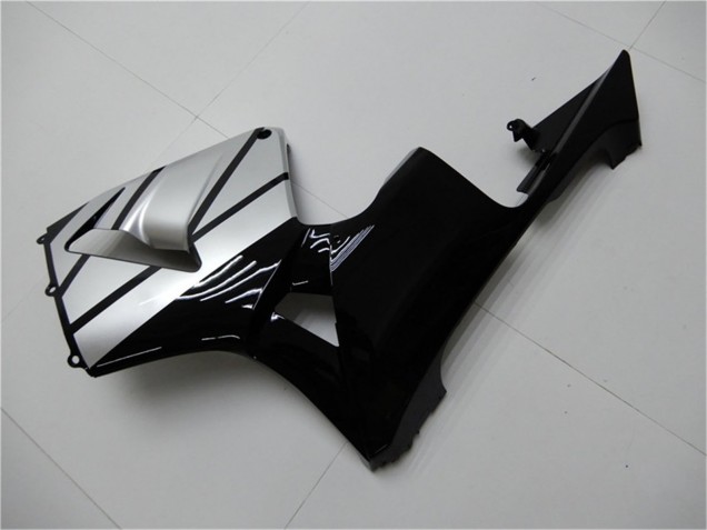 2003-2004 Honda CBR600RR Motorcycle Fairings - Silver Glossy Black Stripe Canada for Sale