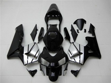 2003-2004 Honda CBR600RR Motorcycle Fairings - Silver Glossy Black Stripe Canada for Sale