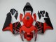 2003-2004 Honda CBR600RR Motorcycle Fairings - Red Glossy Black OEM Style Canada for Sale