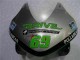 2003-2004 Honda CBR600RR Motorcycle Fairing - Silver Green Glossy Black Canada for Sale