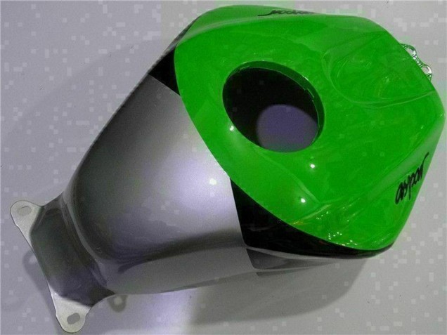 2003-2004 Honda CBR600RR Motorcycle Fairing - Silver Green Glossy Black Canada for Sale