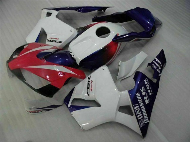 2003-2004 Honda CBR600RR Motorcycle Fairing - White Red Blue Canada for Sale
