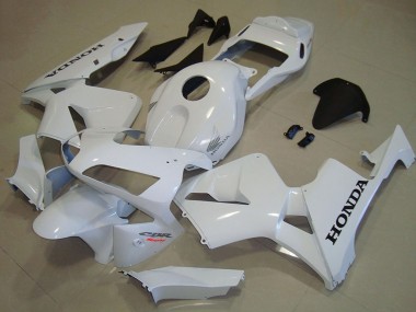 2003-2004 Honda CBR600RR Motorcycle Fairings - White Black Decal Canada for Sale
