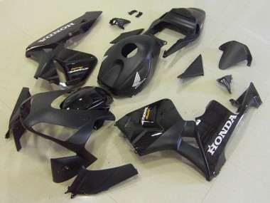 2003-2004 Honda CBR600RR Motorcycle Fairing Kits - Glossy Black Matte Black Canada for Sale