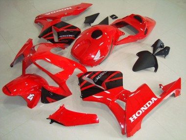 2003-2004 Honda CBR600RR Abs Fairings - Red Glossy Black Canada for Sale