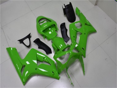 2003-2004 Kawasaki ZX6R Motorcycle Fairing - Green Canada for Sale