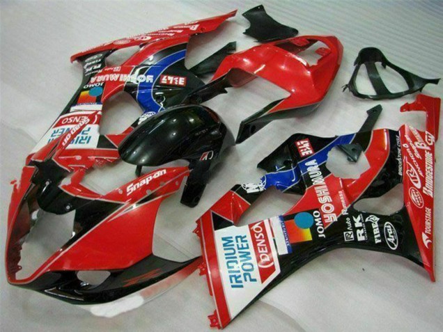 2003-2004 Suzuki GSXR 1000 Motorcycle Fairings - Red Black Blue Yoshimura Canada for Sale