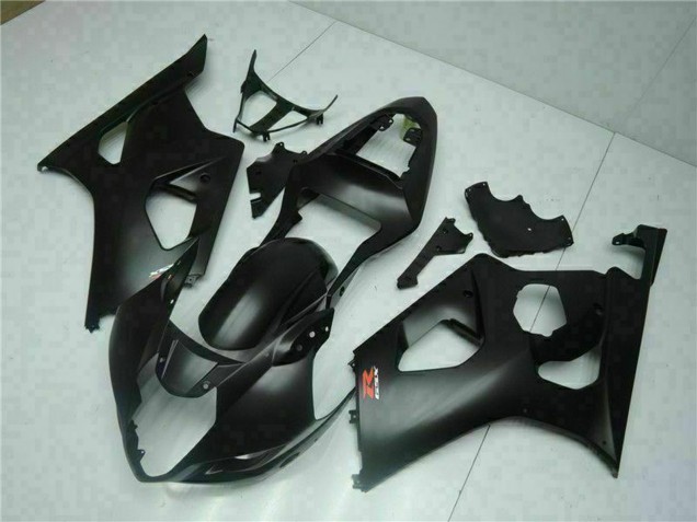 2003-2004 Suzuki GSXR 1000 Motorcycle Fairings - Matte Black Red Canada for Sale