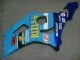 2003-2004 Suzuki GSXR 1000 Motorcycle Fairings - Blue White Yellow Rizla Canada for Sale