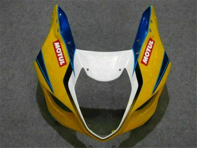2003-2004 Suzuki GSXR 1000 Motorcycle Fairings - Yellow Blue White Red Corona Motul Canada for Sale