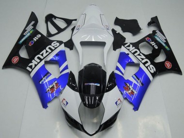 2003-2004 Suzuki GSXR 1000 Motorcycle Fairings - White Blue Black Red Elf Canada for Sale