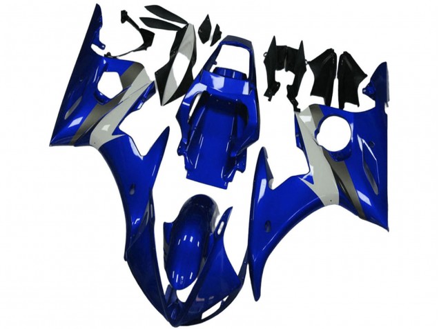 2003-2004 Yamaha YZF R6 Motorcycle Fairing - Blue White Canada for Sale