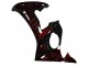 2003-2004 Yamaha YZF R6 Motorcycle Fairing - Glossy Black Red Flame Canada for Sale