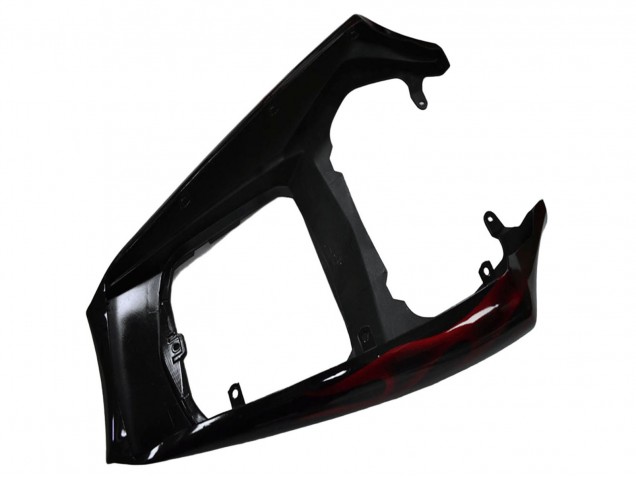 2003-2004 Yamaha YZF R6 Motorcycle Fairing - Glossy Black Red Flame Canada for Sale