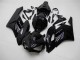 2004-2005 Honda CBR1000RR Motorcycle Fairings - Glossy Black Matte Black Canada for Sale
