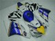 2004-2005 Honda CBR1000RR Motorcycle Fairing - White Blue Yellow Rothmans Canada for Sale