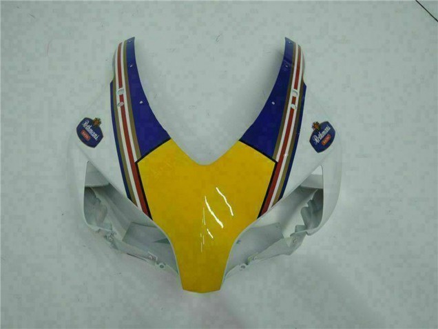 2004-2005 Honda CBR1000RR Motorcycle Fairing - White Blue Yellow Rothmans Canada for Sale