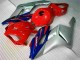 2004-2005 Honda CBR1000RR Motorcycle Fairings - Silver Red Blue Black Stripe Canada for Sale