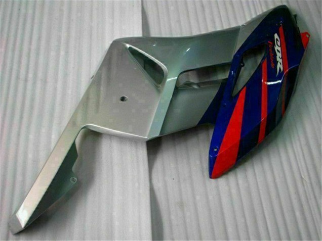 2004-2005 Honda CBR1000RR Motorcycle Fairings - Silver Red Blue Black Stripe Canada for Sale