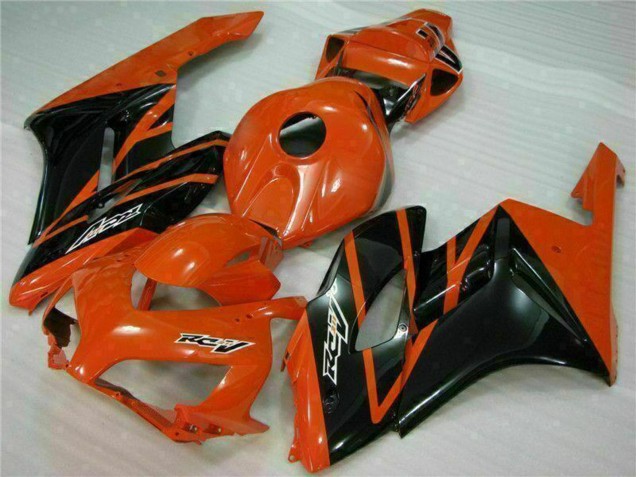 2004-2005 Honda CBR1000RR Motorcycle Fairings - Orange Glossy Black Canada for Sale