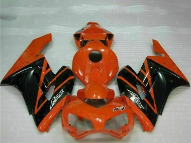 2004-2005 Honda CBR1000RR Motorcycle Fairings - Orange Glossy Black Canada for Sale