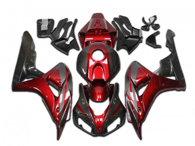 2004-2005 Honda CBR1000RR Motorcycle Fairings - Red Grey Glossy Black Canada for Sale
