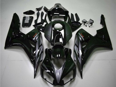 2004-2005 Honda CBR1000RR Motorcycle Fairings - Glossy Black Grey Canada for Sale