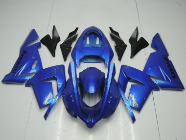 2004-2005 Kawasaki ZX10R Motorcycle Fairings - Blue Canada for Sale