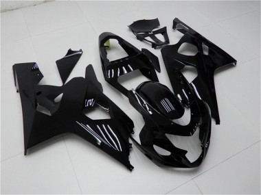 2004-2005 Suzuki GSXR 600/750 Motorcycle Fairings - Glossy Black Canada for Sale