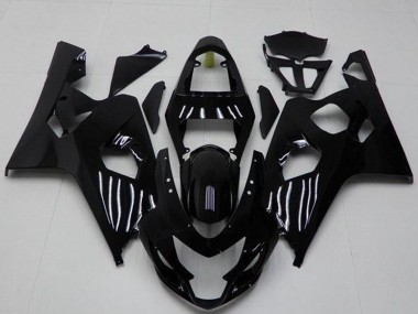 2004-2005 Suzuki GSXR 600/750 Motorcycle Fairings - Glossy Black Canada for Sale