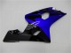 2004-2005 Suzuki GSXR 600/750 Motorcycle Fairings - Blue Glossy Black Canada for Sale