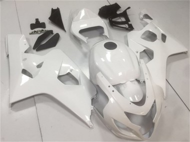 2004-2005 Suzuki GSXR 600/750 Motorcycle Fairings - Glossy White Canada for Sale