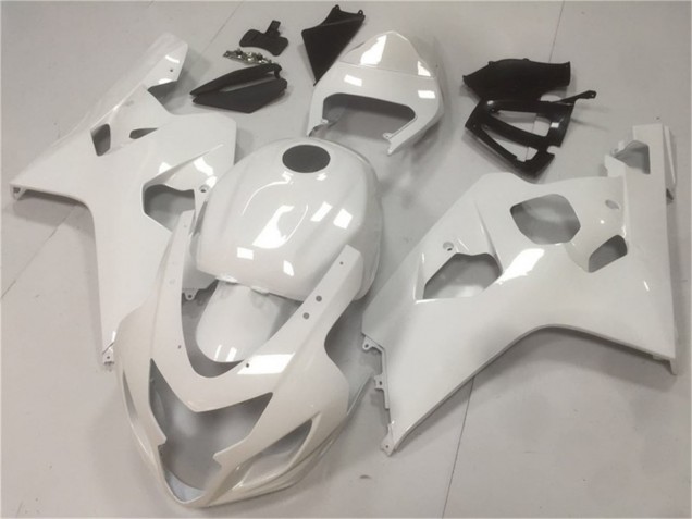 2004-2005 Suzuki GSXR 600/750 Motorcycle Fairings - Glossy White Canada for Sale