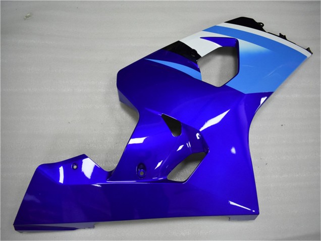 2004-2005 Suzuki GSXR 600/750 Motorcycle Fairing - White Blue Black Canada for Sale