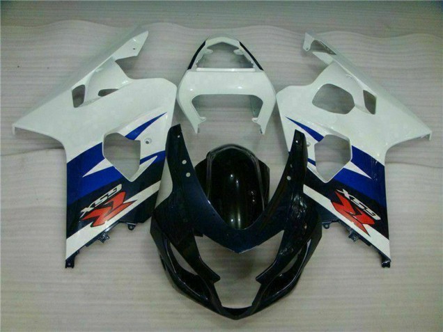 2004-2005 Suzuki GSXR 600/750 Motorcycle Fairings - White Blue Glossy Black Red Canada for Sale