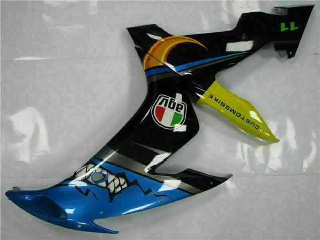 2004-2006 Yamaha YZF R1 Motorcycle Fairings - Blue Yellow Shark Canada for Sale