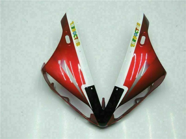 2004-2006 Yamaha YZF R1 Motorcycle Fairings - White Red Yellow Motul 46 Canada for Sale
