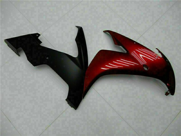 2004-2006 Yamaha YZF R1 Motorcycle Fairings - Maroon Red Matte Black Canada for Sale